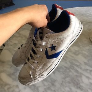 White Converse sz 9